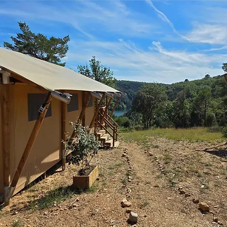 Camping Saint-Laurent-Du-Verdon 度假村 圣洛朗迪韦尔东